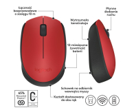 Logitech M171 czerwona - 285735 - zdjęcie 12